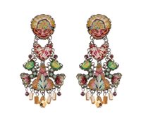 Earrings Ayala Bar Woman Sunflower Surprise in Metal Alloy Cristallo R2421